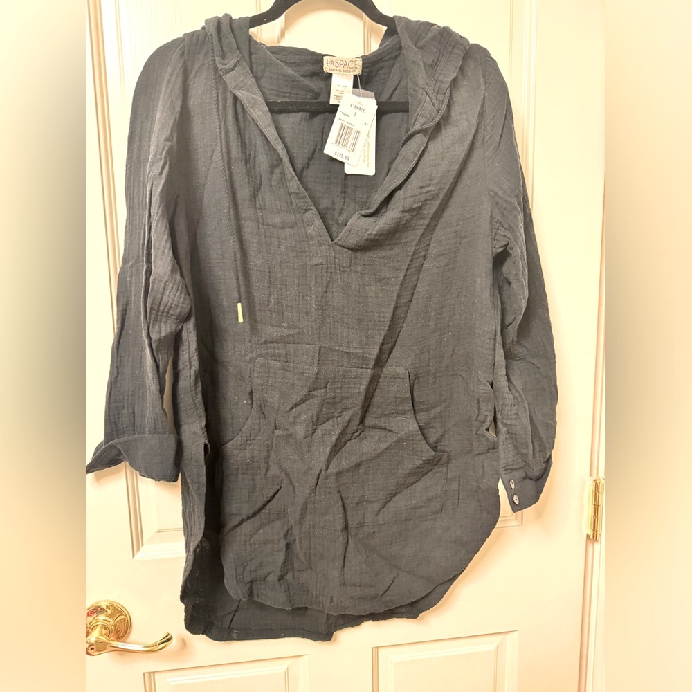 L Space gauze cover up NWT